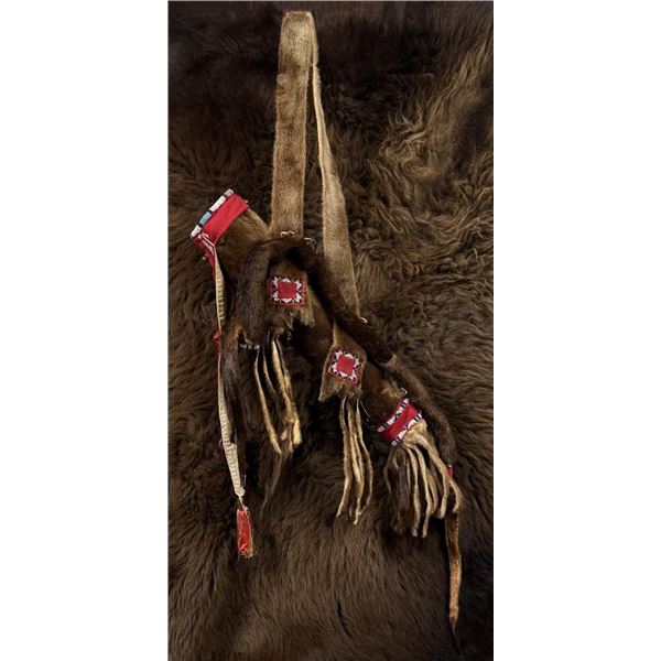 Crow Native American Indian Otter Bow Case