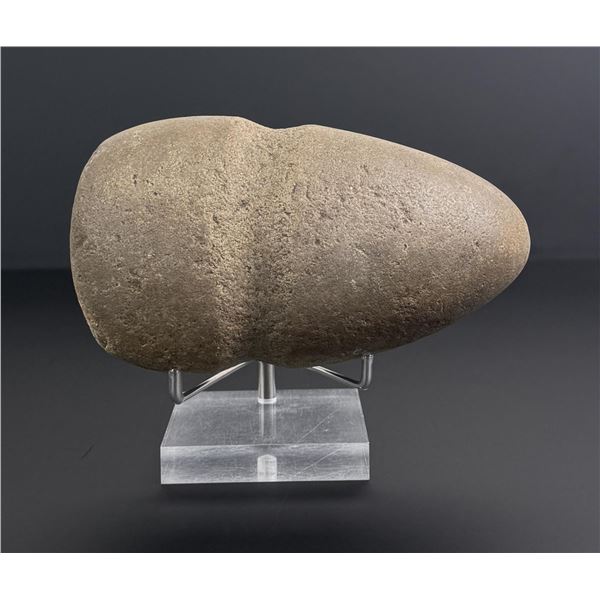 Ancient Native American Stone War Club