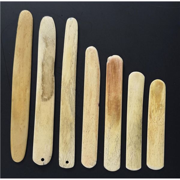 Collection of Whale Bone Busks Corset Stays