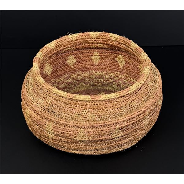 Northwest Coast Indian Seagrass Basket
