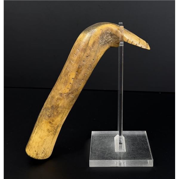 Montana Crow Indian Elk Horn Hide Scraper