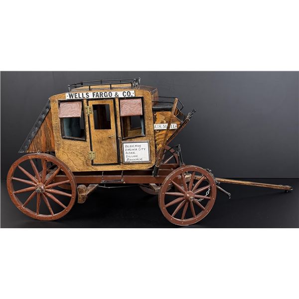 Chuck Kerr Missoula Montana Stagecoach Model