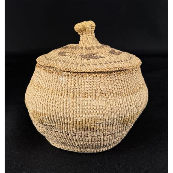 Klamath Modoc Native American Indian Basket