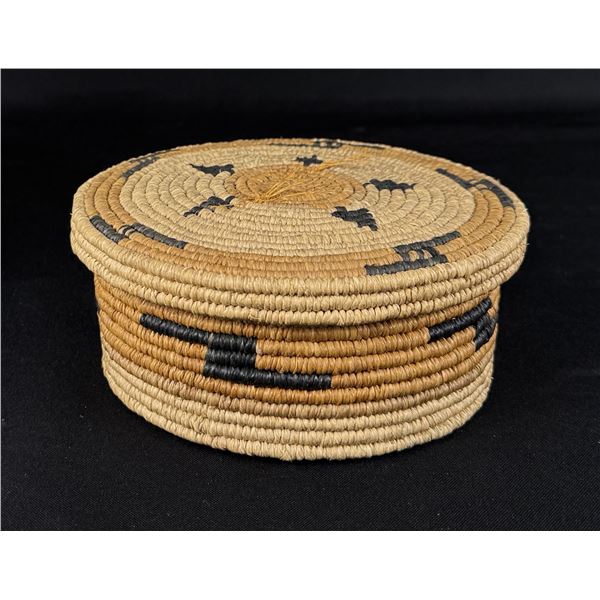 Northwest Coast Indian Seagrass Basket