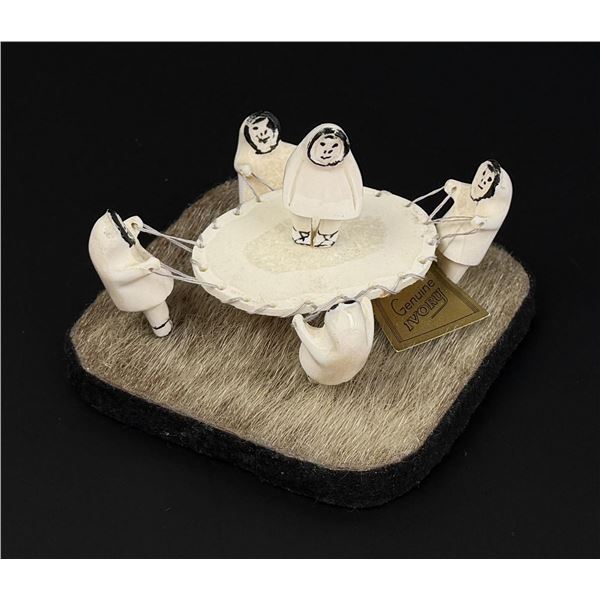 Payenne Diomede Alaska Inuit Eskimo Ivory Carving