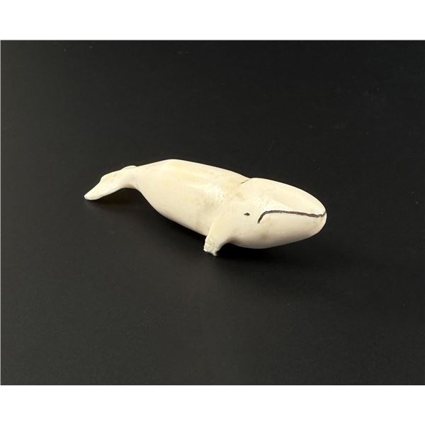 Carson Oozeva Alaskan Inuit Eskimo Ivory Whale