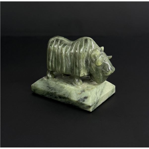 Alaskan Inuit Eskimo Jade Musk Ox