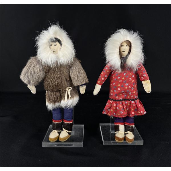 Alaskan Inuit Eskimo Yupik Dolls