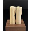 Image 2 : Alaskan Inuit Eskimo Scrimshaw Walrus Shakers