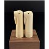 Image 4 : Alaskan Inuit Eskimo Scrimshaw Walrus Shakers
