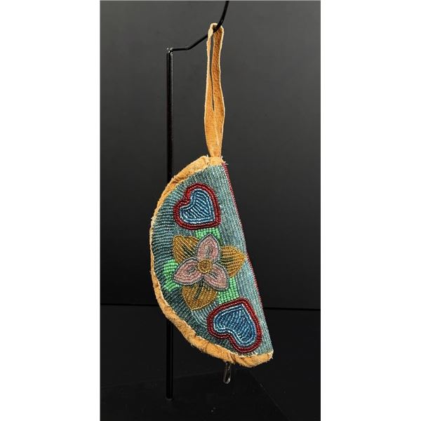 Great Lakes Native American Indian Beaded Bag