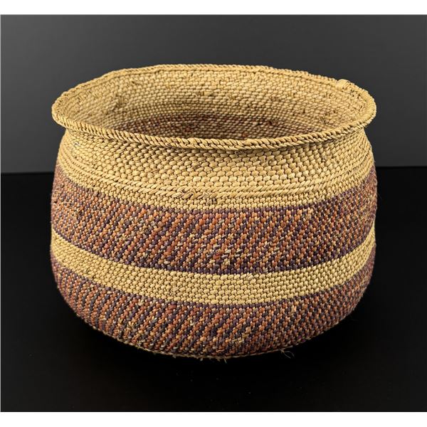 Quinault Native American Indian Basket