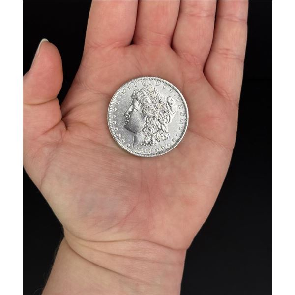 1884 O Morgan Silver Dollar