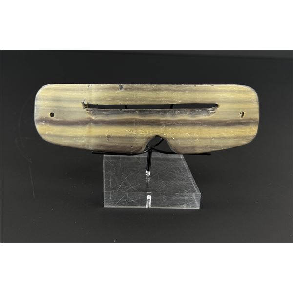 Alaskan Inuit Eskimo Baleen Snow Goggles