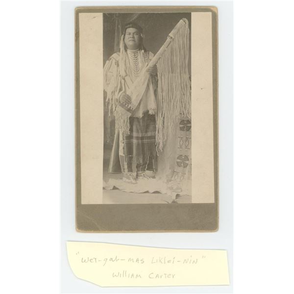 William Carter Idaho Nez Perce Indian Photo