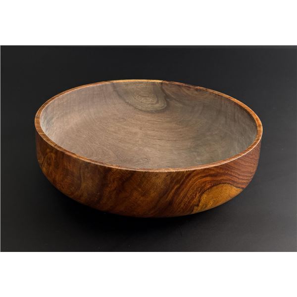 19th Century Hawaiian Kou Wood Calabash Bowl