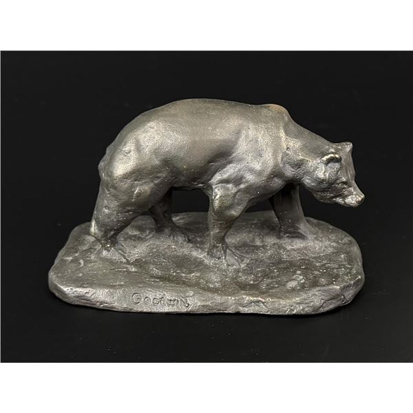 Philip R Goodwin Walking Bear Bronze