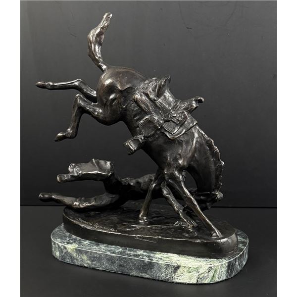 Frederic Remington The Wicked Pony Bronze