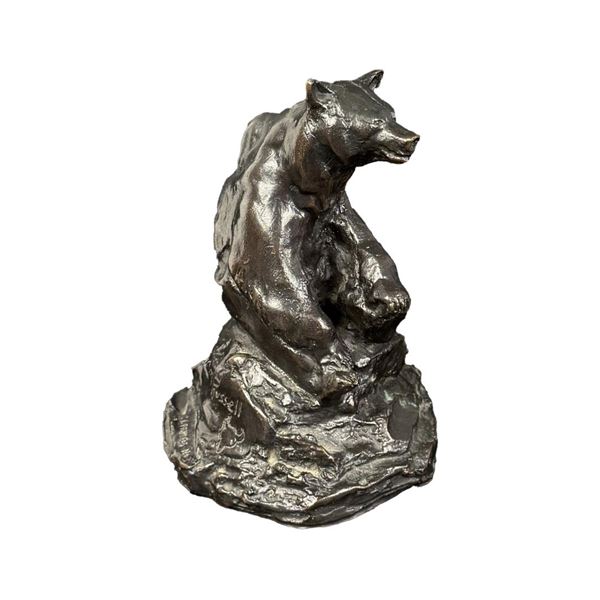 1939 Charles Russell Berry Eater Bear Bronze