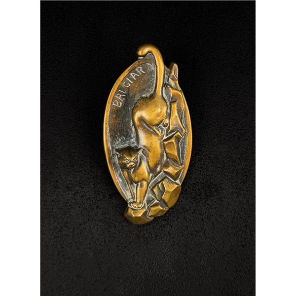 Gerald Balciar 1996 Prix de West Bronze Bolo Tie
