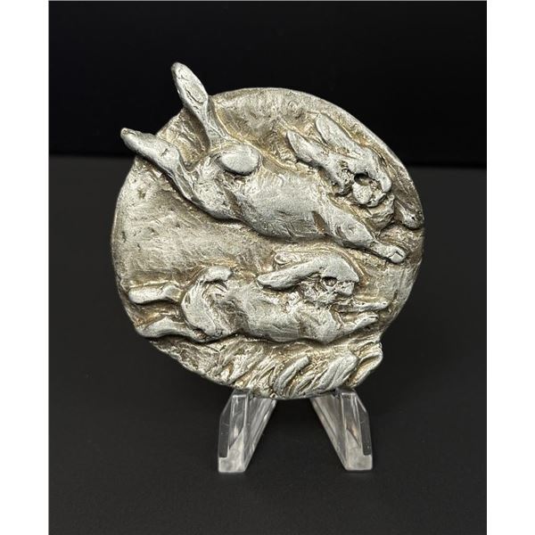 Joe Halko Prix De West Pewter Medal