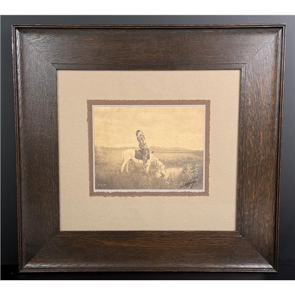 Edward Curtis Oasis in the Badlands Photo