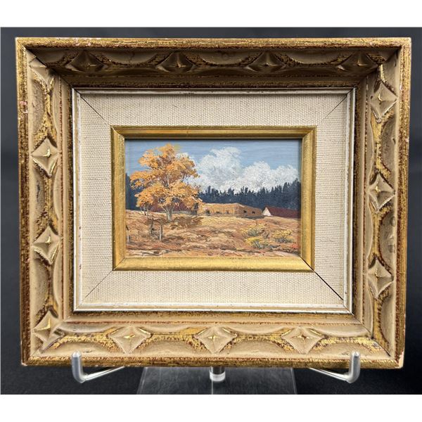 Betty Sabo New Mexico Pueblo Summer Oil Painting