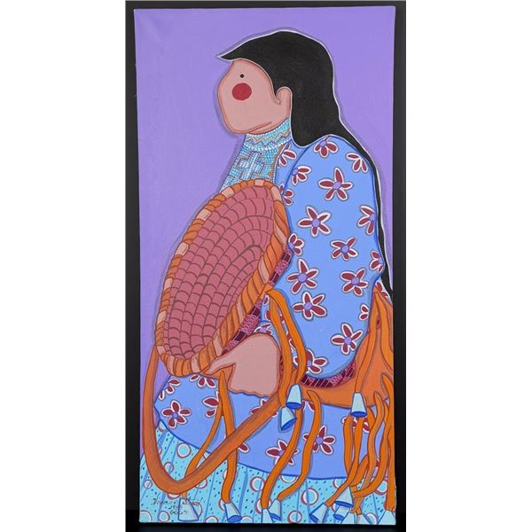 Virginia Alice Stroud Gathering Basket Painting