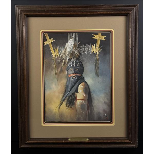 Calvin Toddy Apache Spirit Dancer Painting