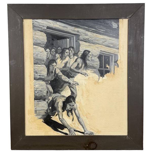 Stockton Mulford Faster and Faster Painting