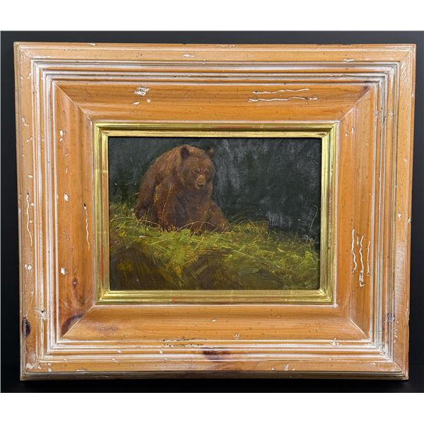 Luke Frazier Smokey Mountain Black Bear Painting