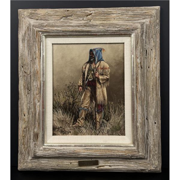 Mark Swanson Blanketing Hood Painting