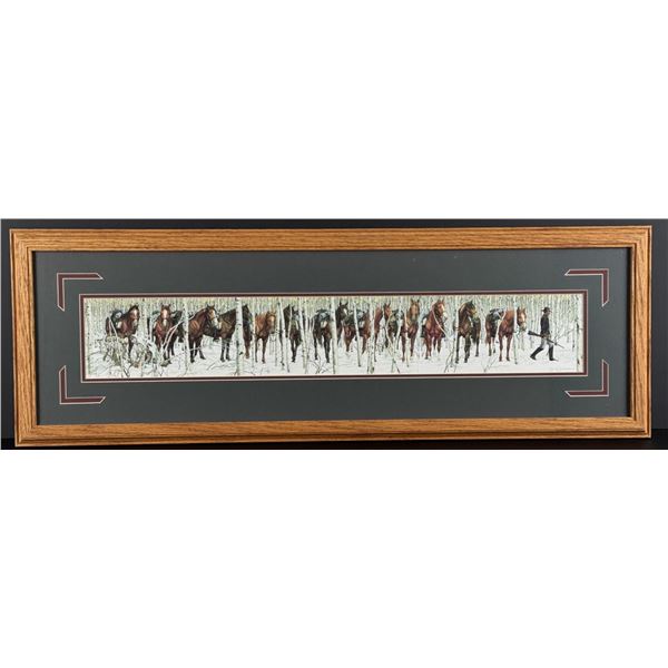 Bev Doolittle Two Indian Horses Print