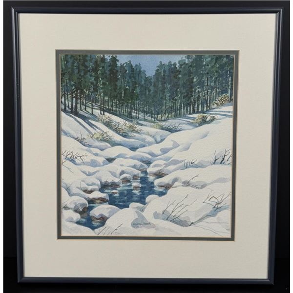 Walter Hook Rattlesnake Creek Painting