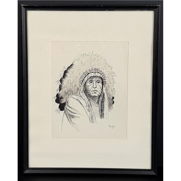 Kelly Driscoll Indian Drawing