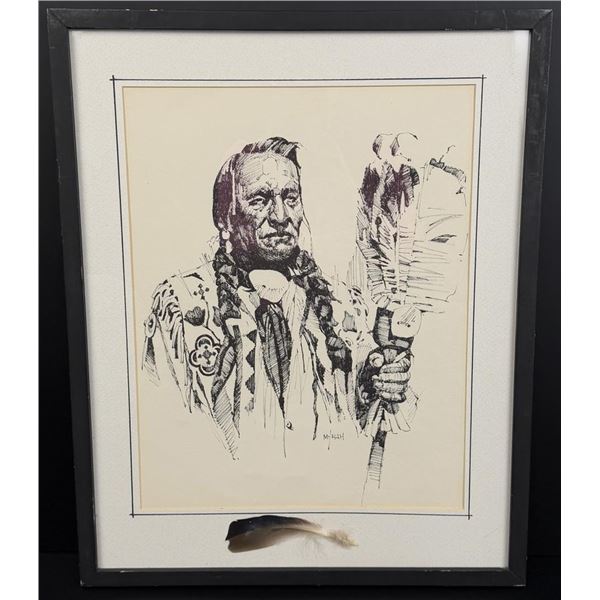 Newman Myrah Eagle Fan Print