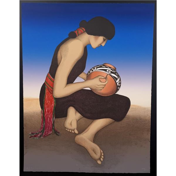 R.C. Gorman Hopi Lithograph