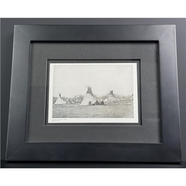 William Soule Comanche Indian Family Print