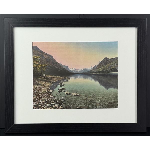 St Mary Lake Glacier National Park Print