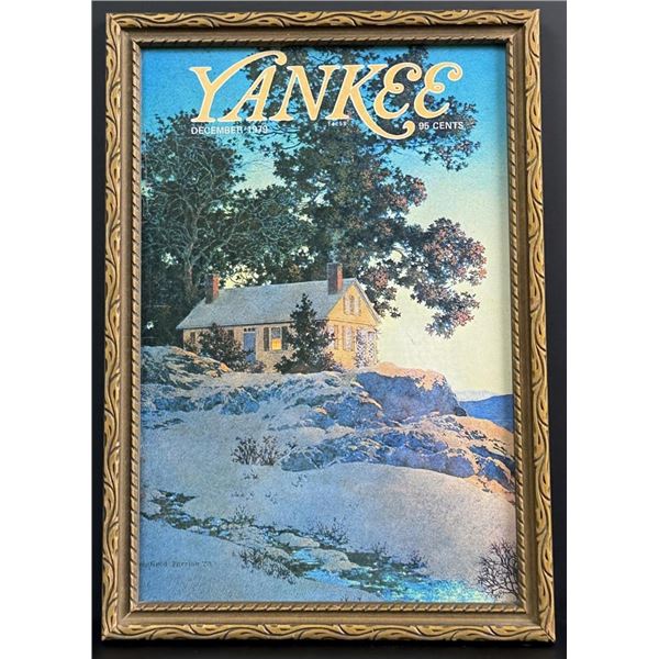 Evening Early Snow Maxfield Parrish Print