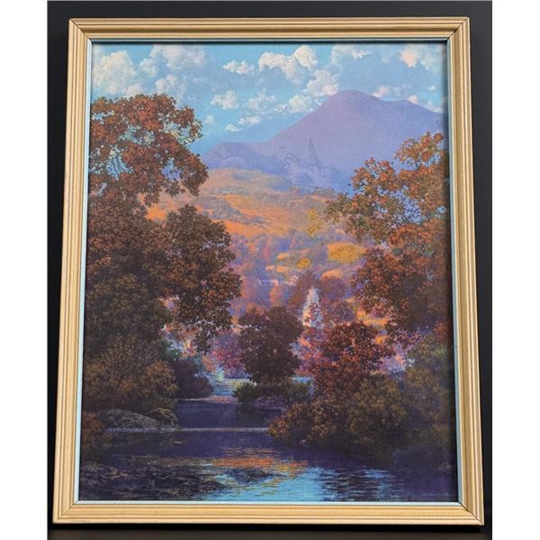 Sunlit Valley Maxfield Parrish Print