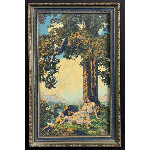 Hilltop Maxfield Parrish Print