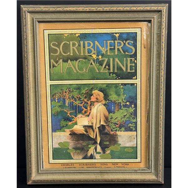 Scribners Magazine Cover Maxfield Parrish Print