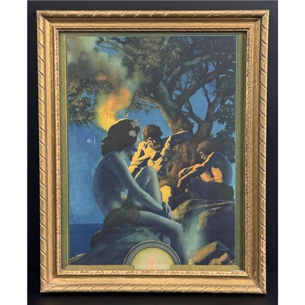 Primitive Man Maxfield Parrish Print