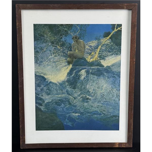The Errant Pan Maxfield Parrish Print