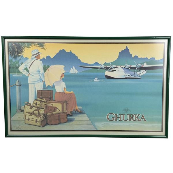 Missoula Montana Monte Dolack Ghurka Print