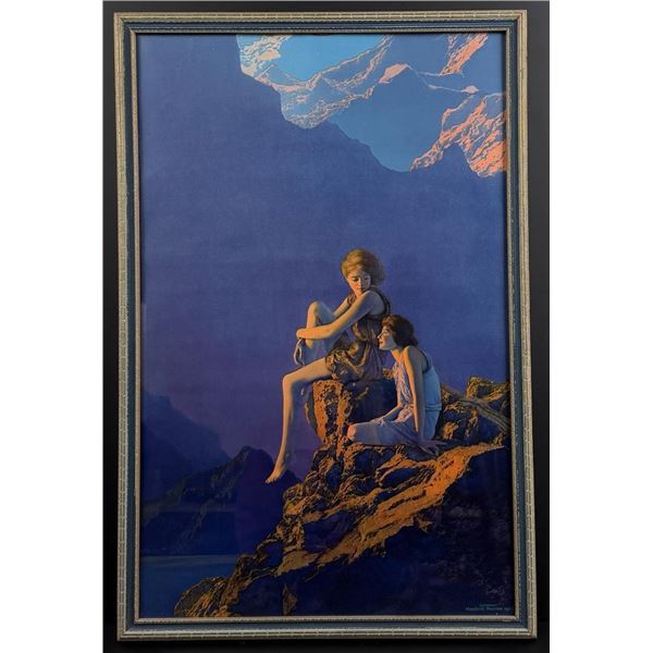 Contentment Maxfield Parrish Print