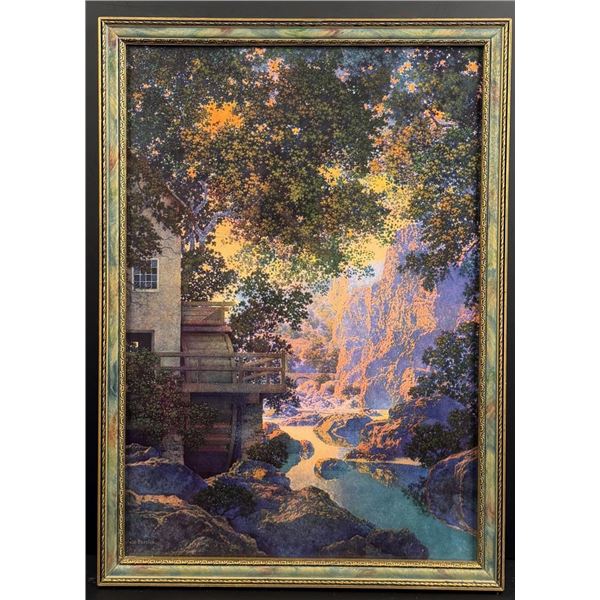 The Old Glen Mill Maxfield Parrish Print