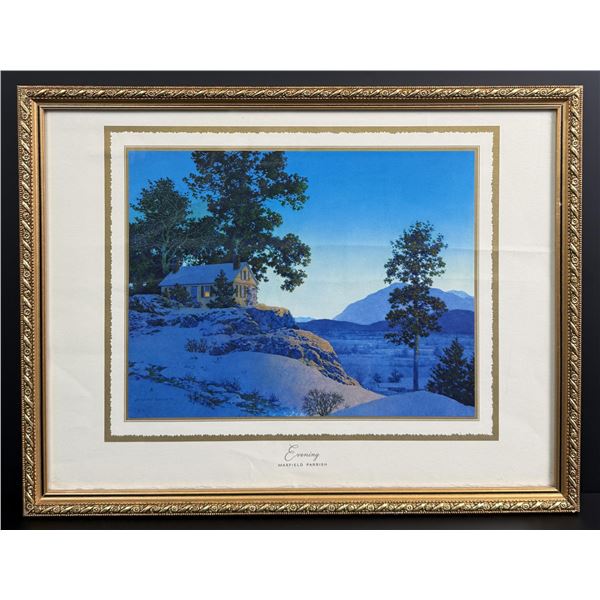 Evening Maxfield Parrish Print