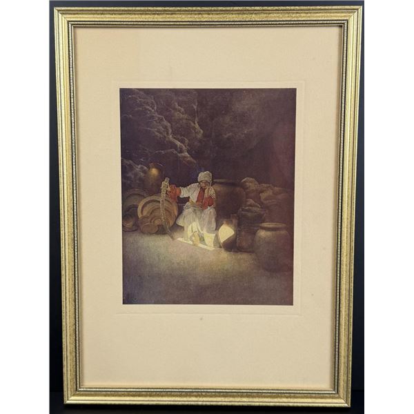 Cave of Forty Thieves Maxfield Parrish Print